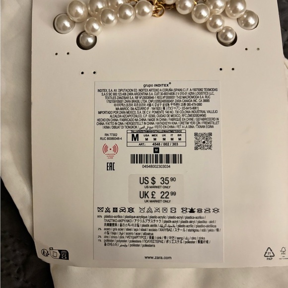 Zara Pearl necklace - Picture 3 of 3